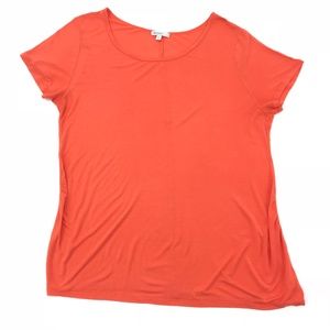 Gap Maternity coral/orange tee XL